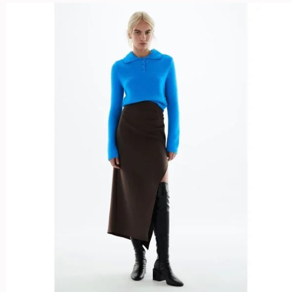 Zara Faux Leather Over the Knee Boots size 40 - Picture 6 of 9